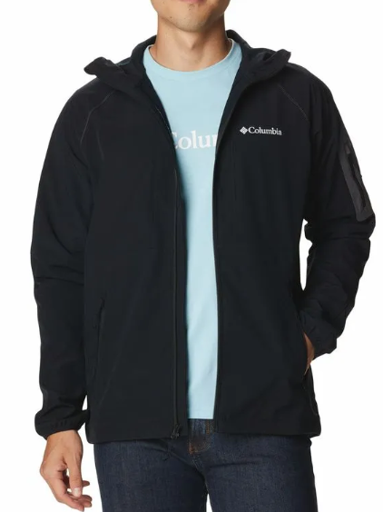 CAMPERA COLUMBIA HOMBRE SOFTSHELL TALL HEIGHTS CAPUCHA
