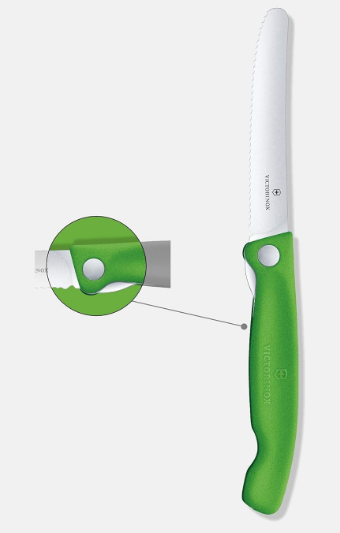 CUCHILLO VICTORINOX PARA PICNIC PLEGABLE MOD 6.7836. F4B