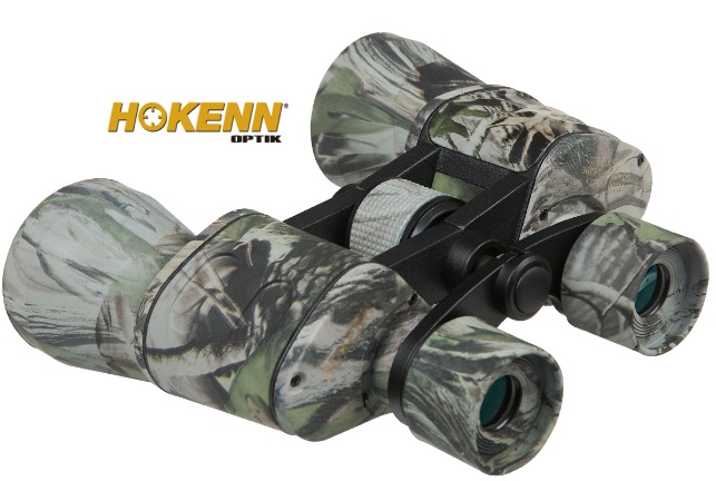 Binocular Hokenn Wild 10x50 Bak 7 Verde Camuflado