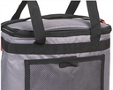 Conservadora Térmica Waterdog Cooler 11l Lunchera Bolso 30cm Color Gris/Negro