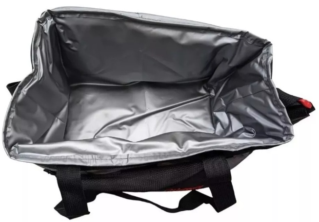 Conservadora Térmica Waterdog Cooler 25L. Lunchera Bolso 30cm Color Gris/Negro