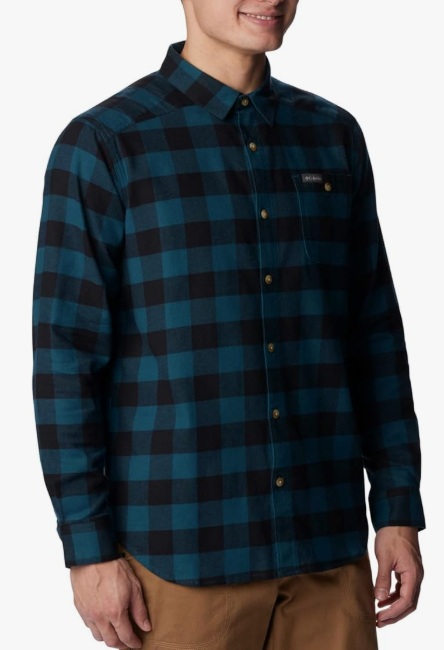 CAMISA COLUMBIA HOMBRE CORNELL WOODS FLANNEL MANGA LARGA