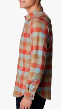 CAMISA COLUMBIA HOMBRE CORNELL WOODS FLANNEL MANGA LARGA