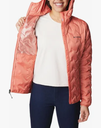 CAMPERA COLUMBIA DAMA DELTA RIDGE II DOWN HOODED , CAPUCHA