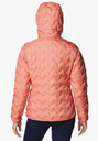 CAMPERA COLUMBIA DAMA DELTA RIDGE II DOWN HOODED , CAPUCHA