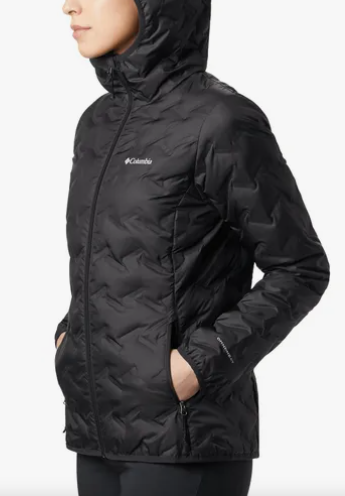 CAMPERA COLUMBIA DAMA DELTA RIDGE II DOWN HOODED , CAPUCHA