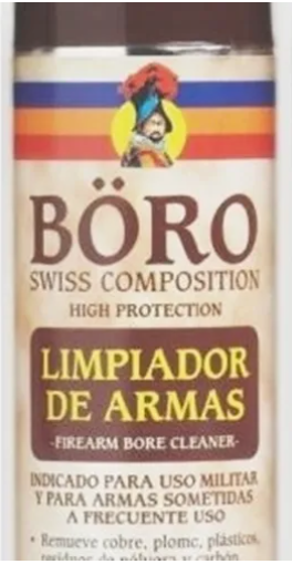ACEITE BORO LIMPIADOR PARA ARMAS