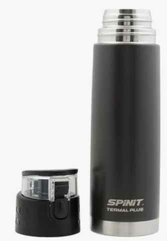 BOTELLA SPINIT TERMAL PLUS 750ML NEGRO
