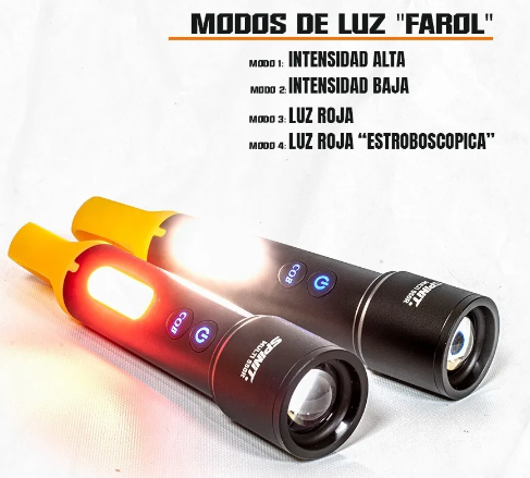 LINTERNA SPINITMULTI 550R RECARGABLE