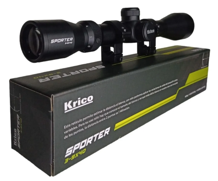 MIRA KRICO SPORTER 3-9X40 C/MON MILDOT