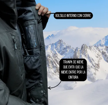 CAMPERA HOMBRE NEXXT RIDER SKI