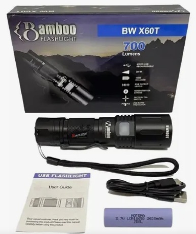 LINTERNA BAMBOO BWX60T