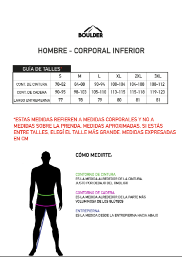 PANTALON BOULDER HOMBRE SKY JOLY