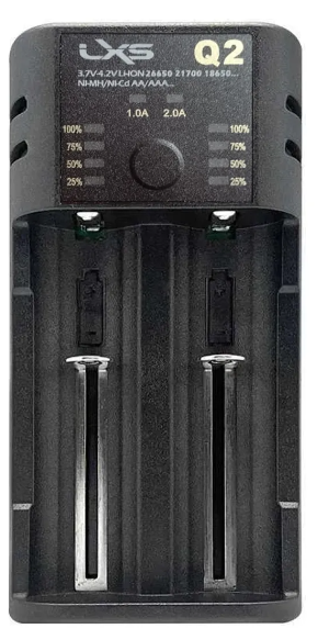 CARGADOR DE BATERIA LEXUS 2 SLOTS-INDICADOR DE CARGA
