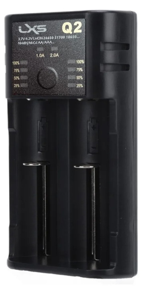 CARGADOR DE BATERIA LEXUS 2 SLOTS-INDICADOR DE CARGA