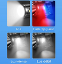 REFLECTOR MARCA LEXUS Ss-st-5129x Recargable 2000 Lumenes