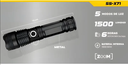 LINTERNA TACTICA LEXUS 1500 LUMENS 5 FUNCIONES