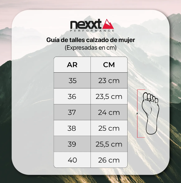ZAPATILLA MUJER NEXXT FLASH