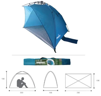 CARPA HUMMER EASY SHELTER PLAYERA AUTOMATICA
