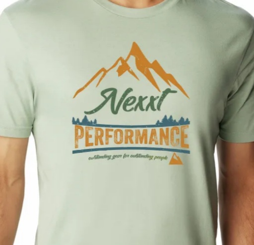 REMERA NEXXT CREW TEE TERRAIN AGUA