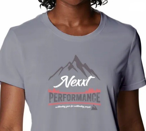 REMERA NEXXT AIR TEE TERRAIN GRIS