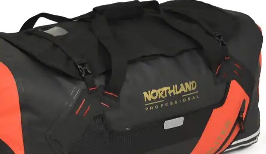 BOLSO AQUATIC NORTHLAND BUFFLE  90L. NEGRO Y ROJO