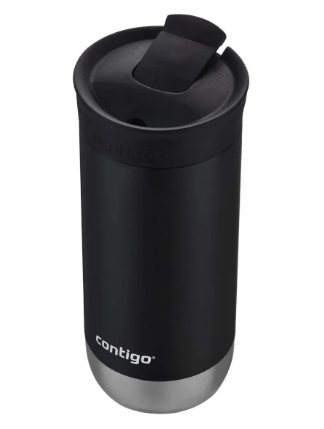 JARRO TERMICO CONTIGO HURON 473 ML. NEGRO 