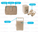 INFLADOR SPINIT ELECTRICO RECARGABLE USB
