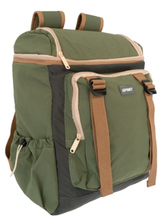 MOCHILA CONSERVADORA SPINIT 16 LITROS VERDE GRIS