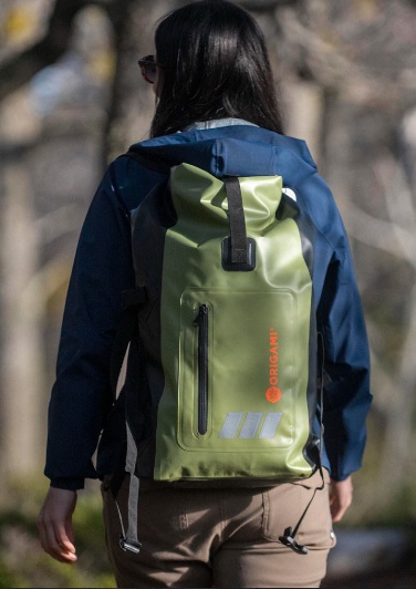 MOCHILA ORIGAMI ESTANCO 20 LITROS VERDE