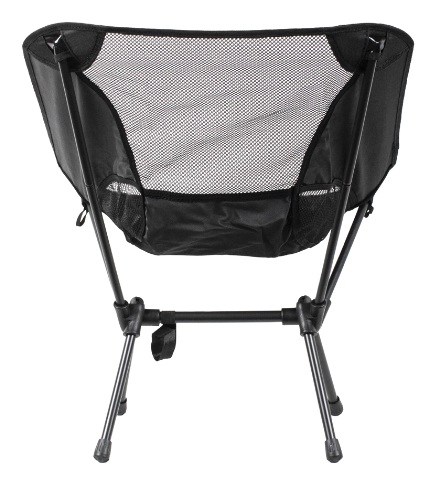 SILLA ORIGAMI DESARMABLE ACERO COLOR NEGRO