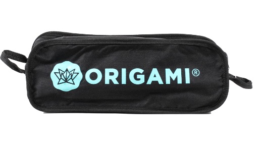 SILLA ORIGAMI DESARMABLE ACERO COLOR NEGRO