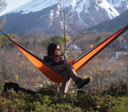 HAMACA ORIGAMI POCKET COLOR NARANJA