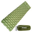 COLCHONETA INFLABLE ULTRA LIVIANA CON ALMOHADA SPINIT VERDE