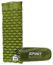 COLCHONETA INFLABLE ULTRA LIVIANA CON ALMOHADA SPINIT VERDE