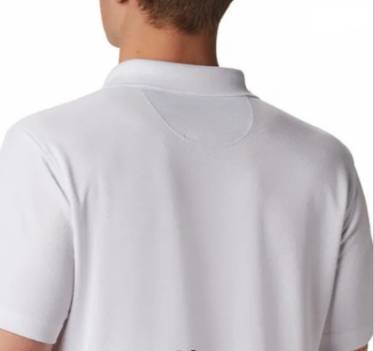 REMERA COLUMBIA HOMBRE POLO UTILIZER BLANCO