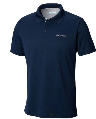 REMERA COLUMBIA HOMBRE POLO UTILIZER AZUL