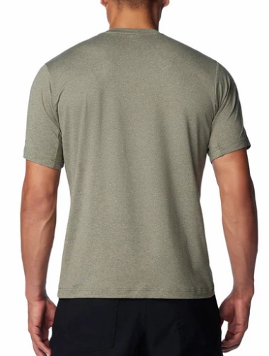 REMERA COLUMBIA HOMBRE TECH TRAIL CREW NECK II STONE