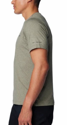 REMERA COLUMBIA HOMBRE TECH TRAIL CREW NECK II STONE