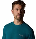 REMERA COLUMBIA HOMBRE ENDLESS TRAIL RUNNING TECH VERDE PETROLEO