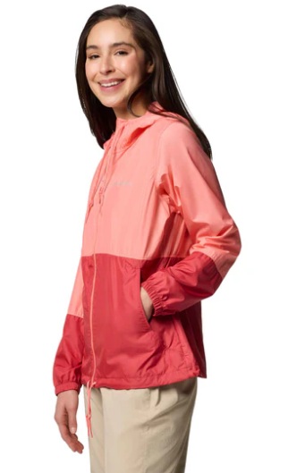 CAMPERA COLUMBIA MUJER ROMPE VIENTO FLASH FOWARD PINK
