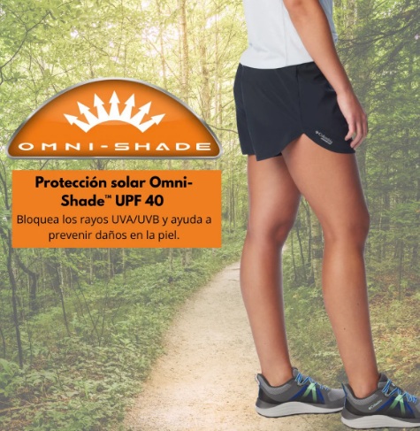 SHORT COLUMBIA DAMA ENDLESS BLACK