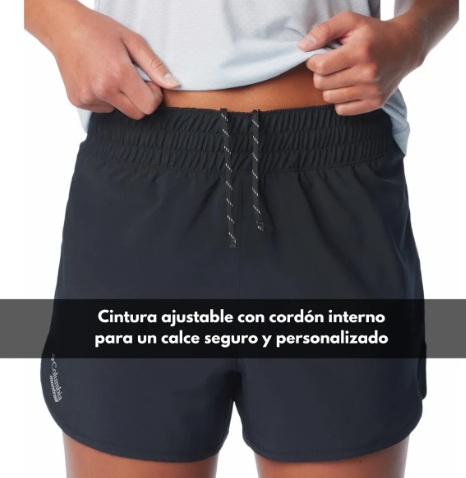 SHORT COLUMBIA DAMA ENDLESS BLACK