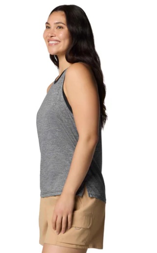 REMERA COLUMBIA DAMA BLUEVISTA HILL TANK BLACK