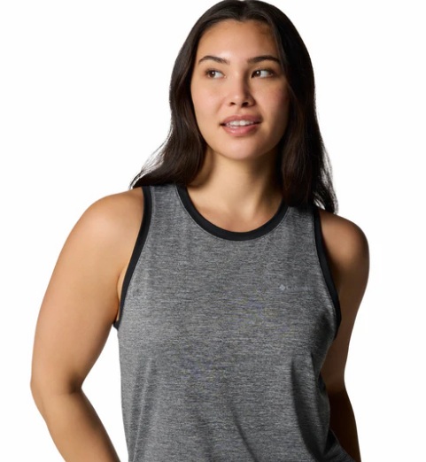 REMERA COLUMBIA DAMA BLUEVISTA HILL TANK BLACK