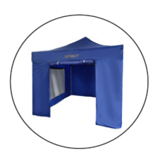 GAZEBO SPINIT ELITE III ALUMINIO AZUL