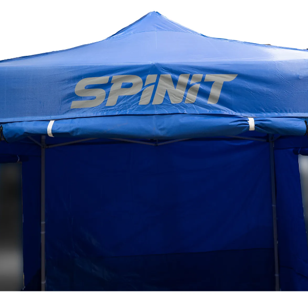 GAZEBO SPINIT ELITE III ACERO AZUL