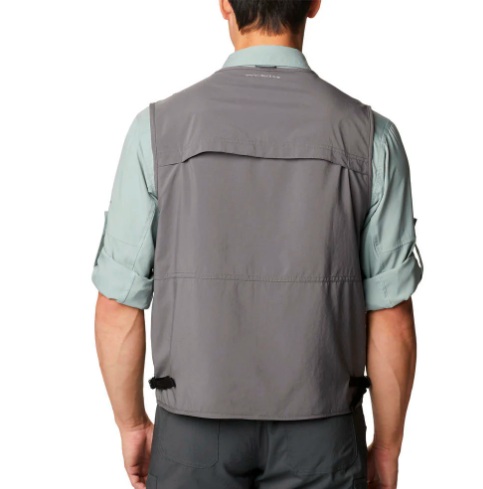 CHALECO COLUMBIA HOMBRE SILVER RIDGE UTILITY GRIS