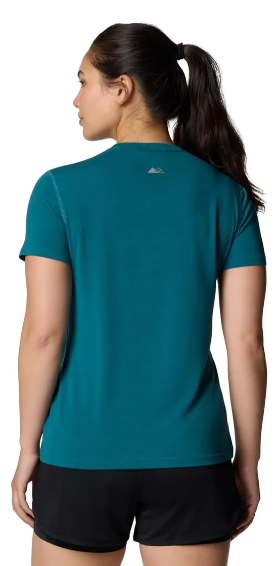 REMERA COLUMBIA DAMA ENDLESS TRAIL RUNNING TECH VERDE