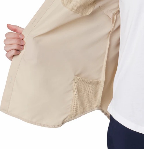 CAMISA COLUMBIA SILVER RIDGE MUJER 3.0 KAKI